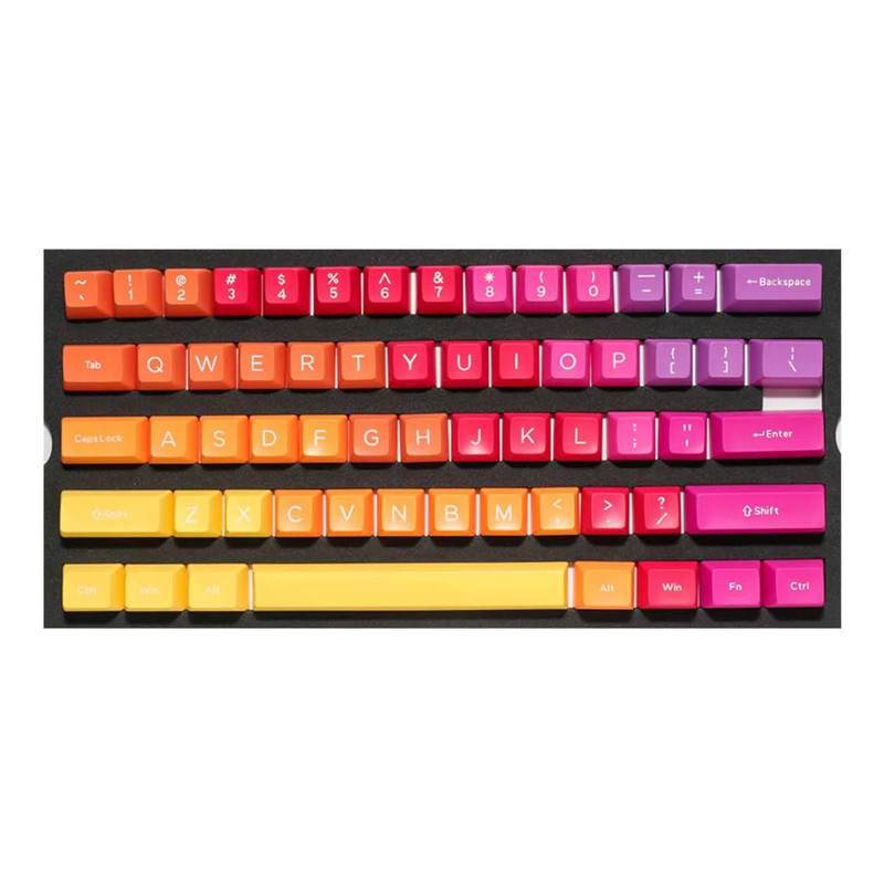 Ducky 108 Key Keycap Set - Afterglow - أكسسوار لوحة مفاتيح